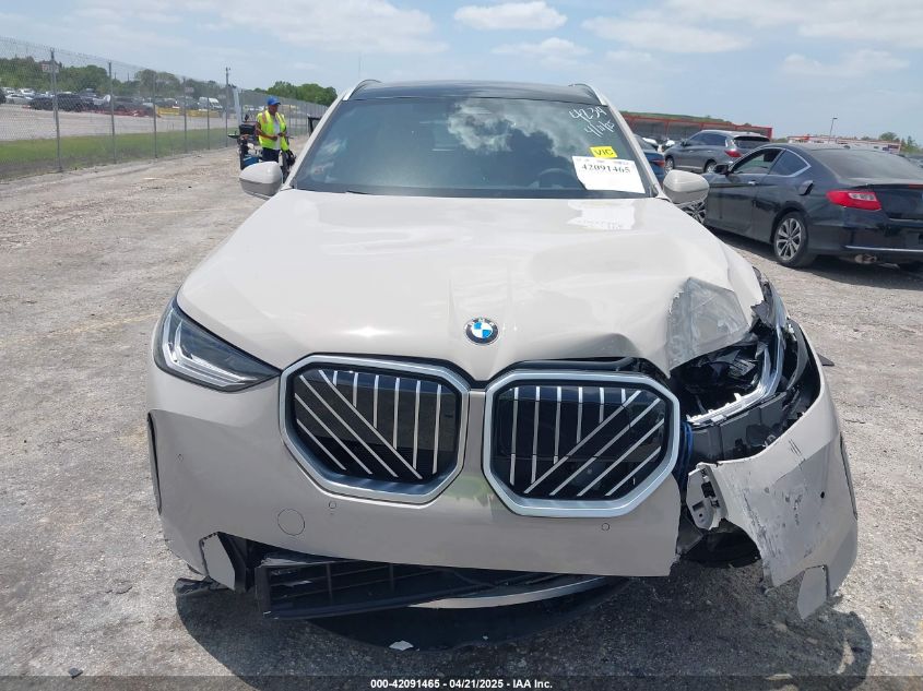 2025 BMW X3 - 5UX53GP04S9Z74234