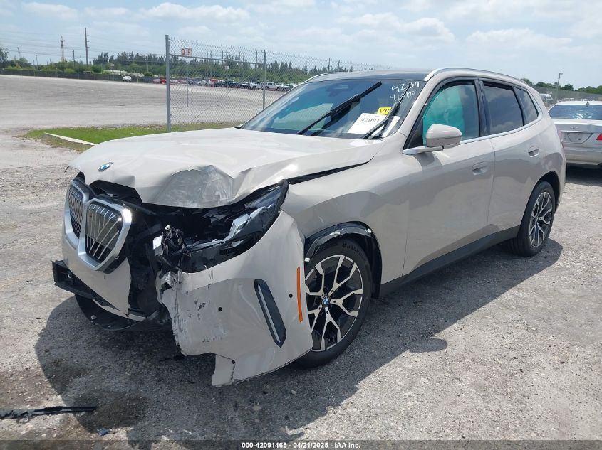2025 BMW X3 - 5UX53GP04S9Z74234