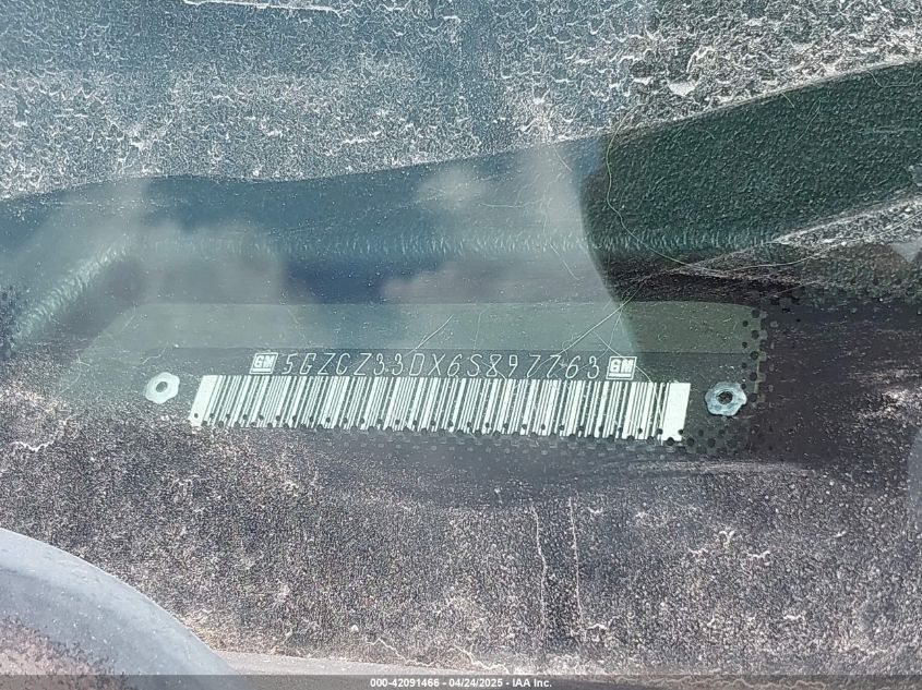 2006 Saturn Vue 4 Cyl VIN: 5GZCZ33DX6S897763 Lot: 42091466