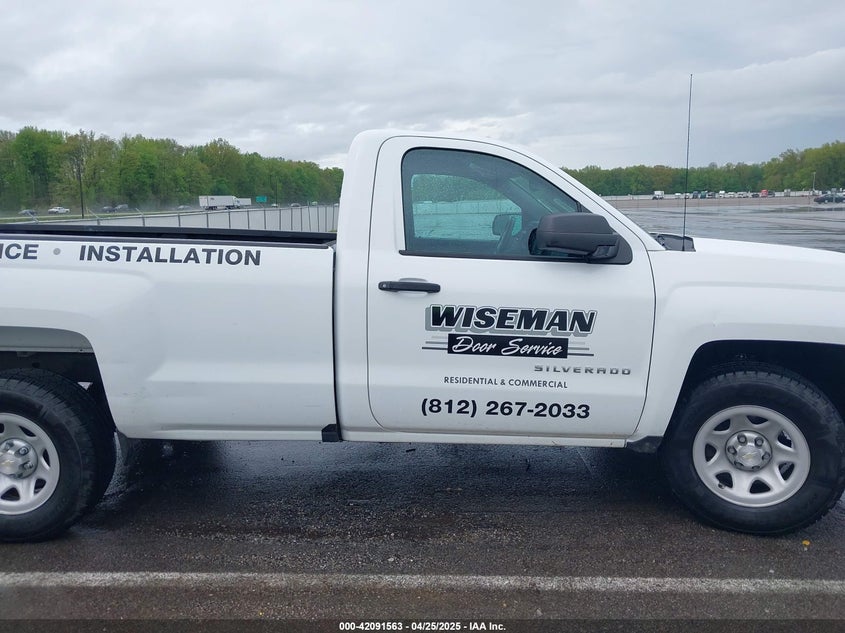 2016 CHEVROLET SILVERADO 1500 VIN: 1GCNCNEH1GZ420249