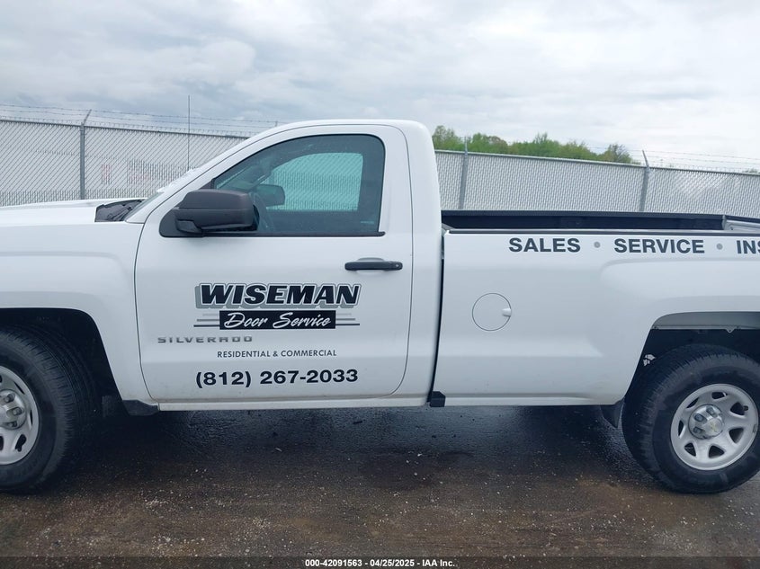 2016 CHEVROLET SILVERADO 1500 VIN: 1GCNCNEH1GZ420249