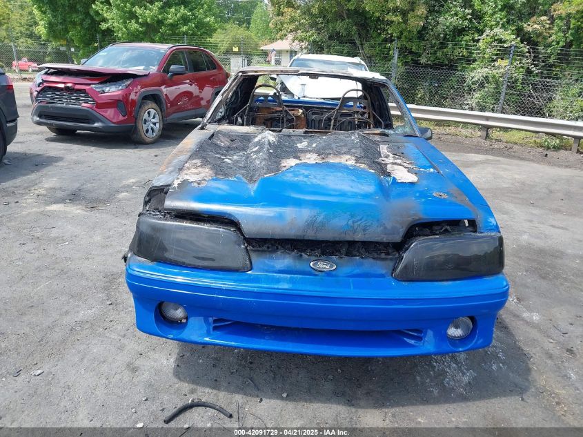 1989 Ford Mustang Gt/Cobra Gt VIN: 1FABP42E1KF108072 Lot: 42091729