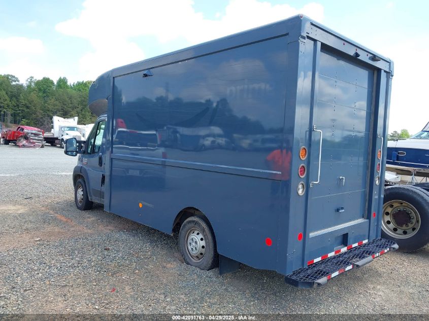 2022 Ram Promaster 3500 Cutaway Low Roof VIN: 3C7WRVMG8NE116956 Lot: 42091763