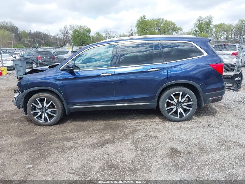 2019 Honda Pilot Touring VIN: 5FNYF6H68KB001978 Lot: 42091795