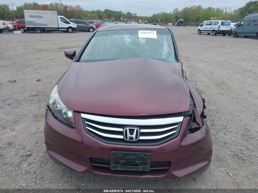 2011 HONDA ACCORD VIN: 1HGCP2F8XBA009322