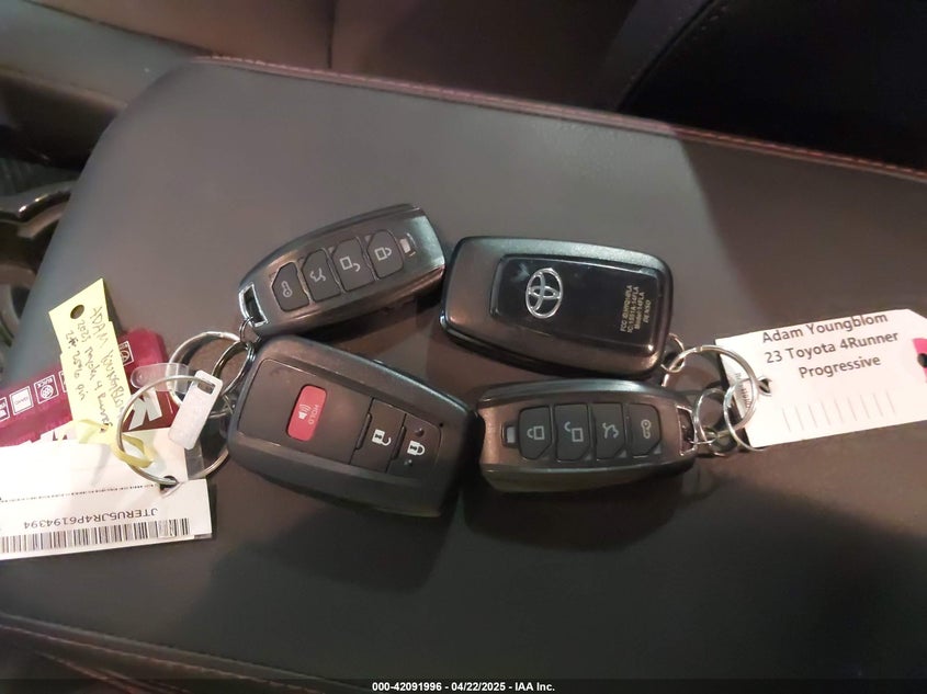 2023 TOYOTA 4RUNNER TRD OFF ROAD PREMIUM - JTERU5JR4P6194394