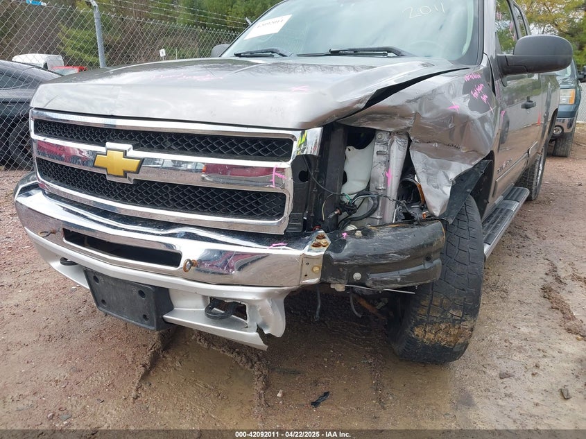 2012 CHEVROLET SILVERADO 1500 VIN: 1GCRKSE76CZ228698