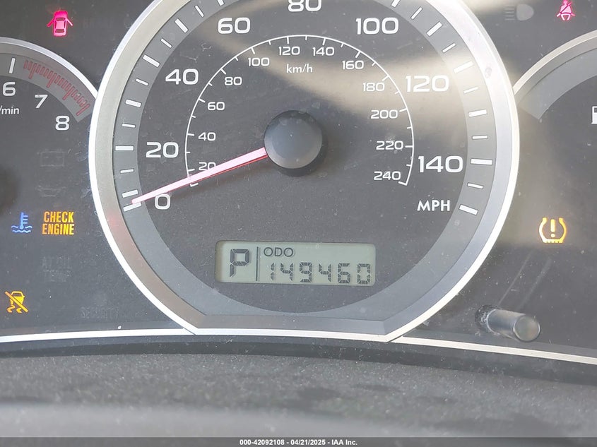 2008 SUBARU IMPREZA OUTBACK SPORT VIN: JF1GH63688H806388