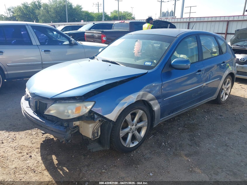 2008 SUBARU IMPREZA OUTBACK SPORT VIN: JF1GH63688H806388
