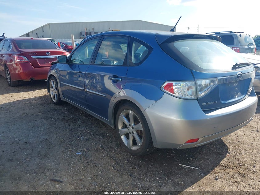 2008 SUBARU IMPREZA OUTBACK SPORT VIN: JF1GH63688H806388