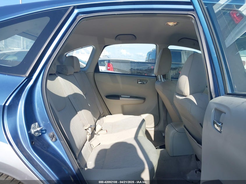 2008 SUBARU IMPREZA OUTBACK SPORT VIN: JF1GH63688H806388