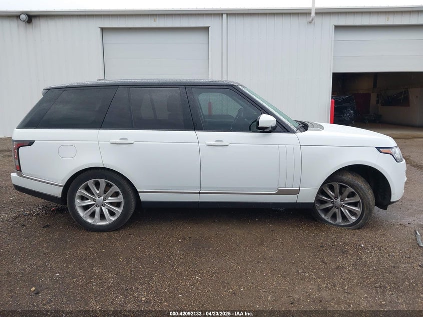 2015 LAND ROVER RANGE ROVER VIN: SALGS2VF7FA229689