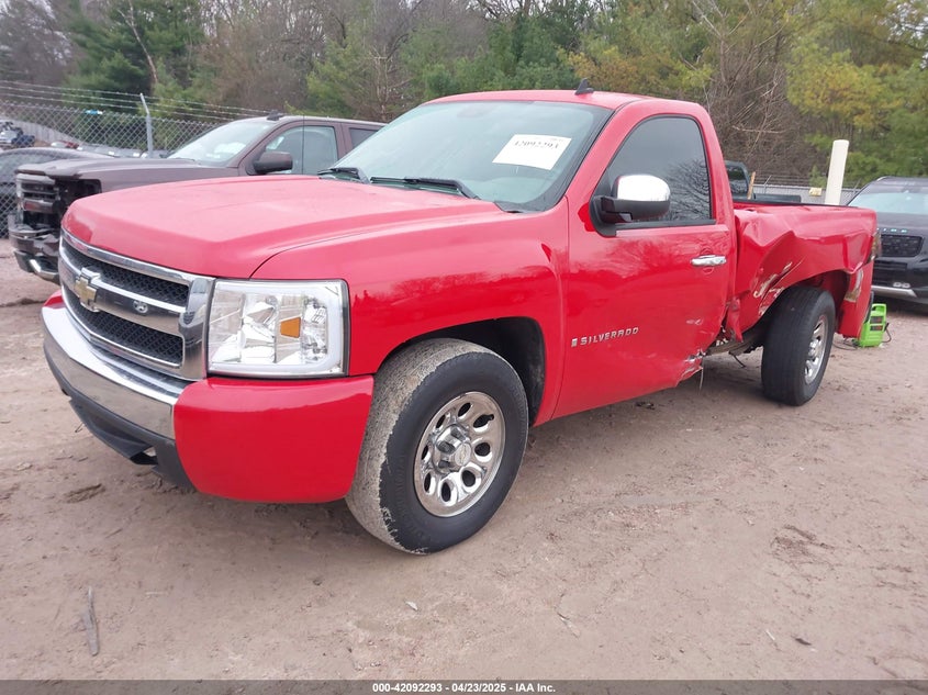 2007 CHEVROLET SILVERADO VIN: 1GCEK14CX7Z649675