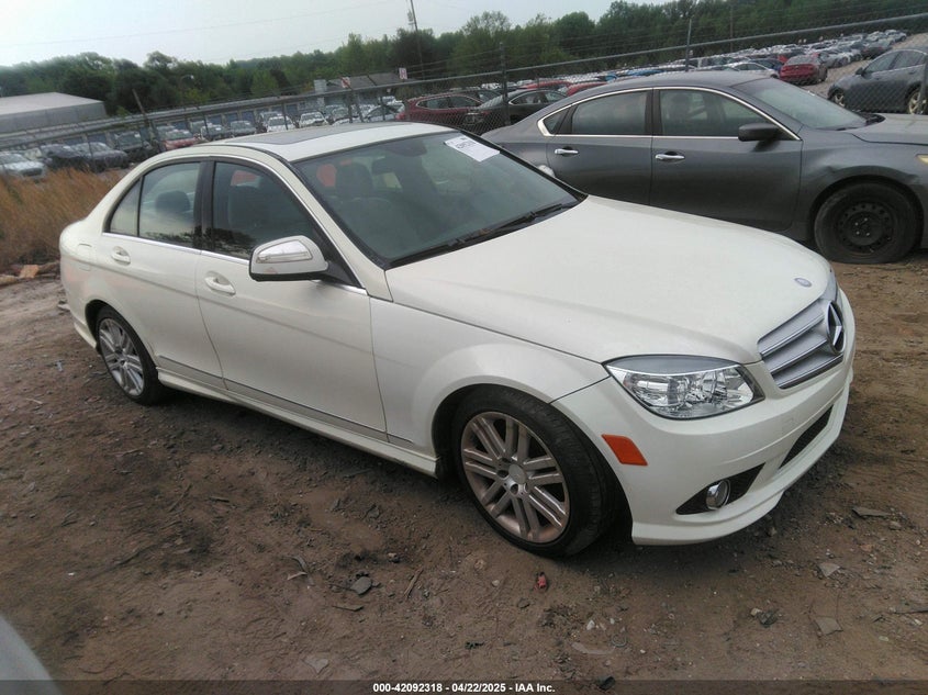 2009 MERCEDES-BENZ C VIN: WDDGF54X99R072248