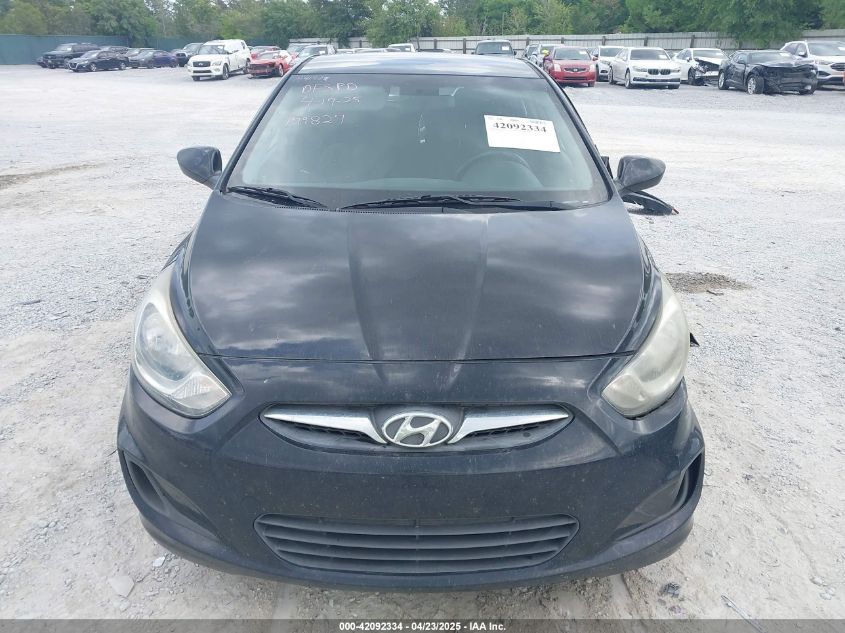 2014 Hyundai Accent Gs VIN: KMHCT5AE2EU179827 Lot: 42092334