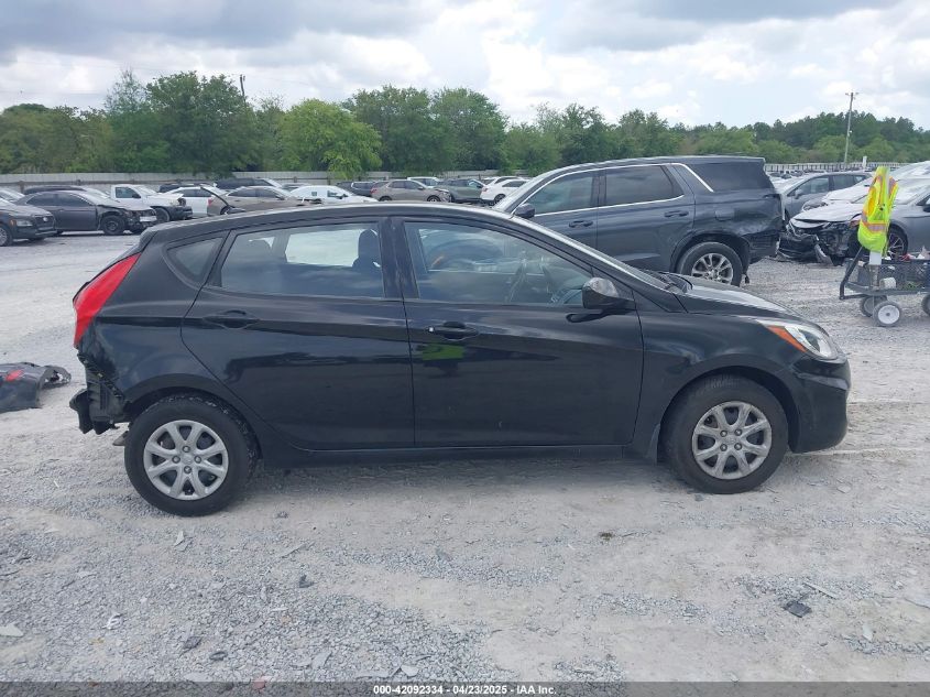 2014 Hyundai Accent Gs VIN: KMHCT5AE2EU179827 Lot: 42092334