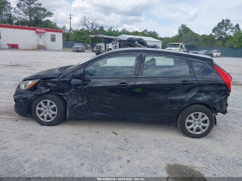 2014 Hyundai Accent Gs VIN: KMHCT5AE2EU179827 Lot: 42092334