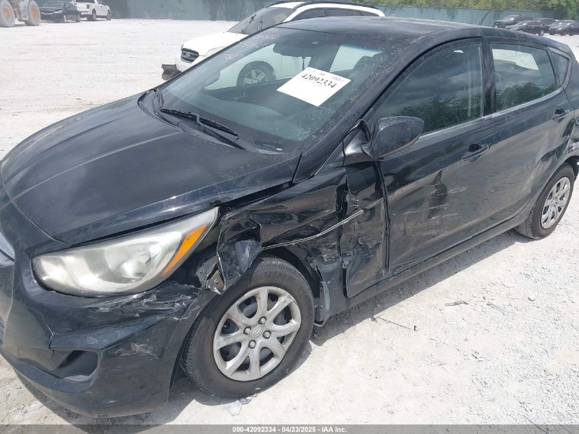 2014 Hyundai Accent Gs VIN: KMHCT5AE2EU179827 Lot: 42092334