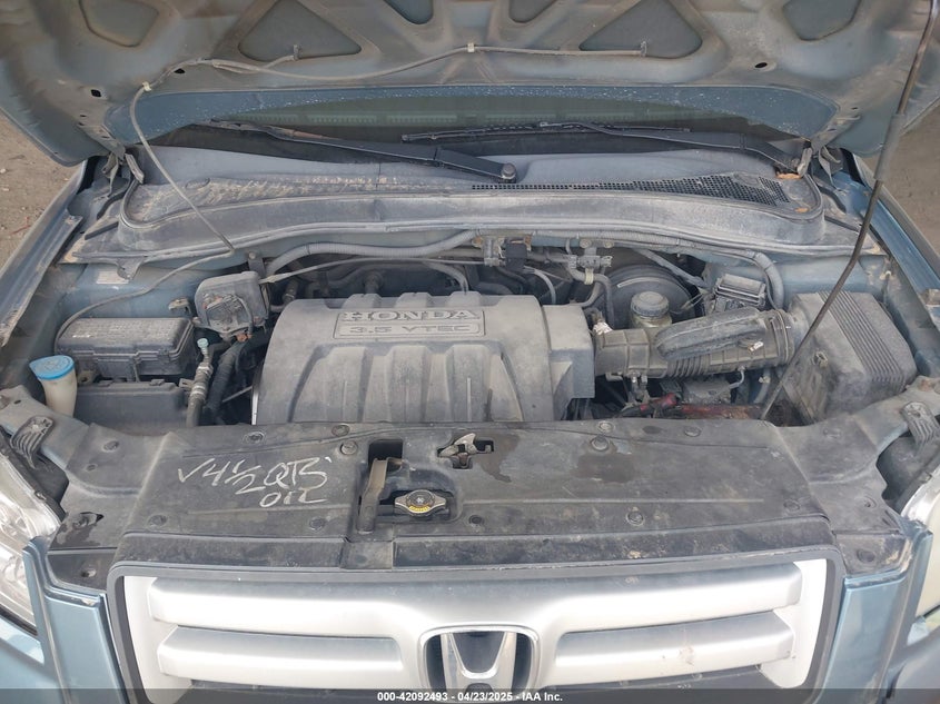 2008 Honda Pilot Ex-L VIN: 5FNYF18618B033151 Lot: 42092493