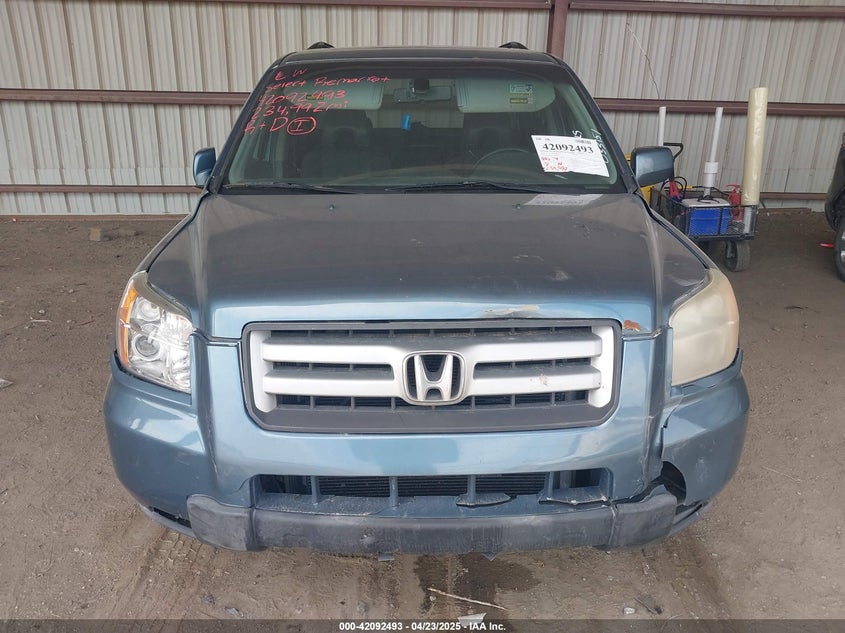 2008 Honda Pilot Ex-L VIN: 5FNYF18618B033151 Lot: 42092493