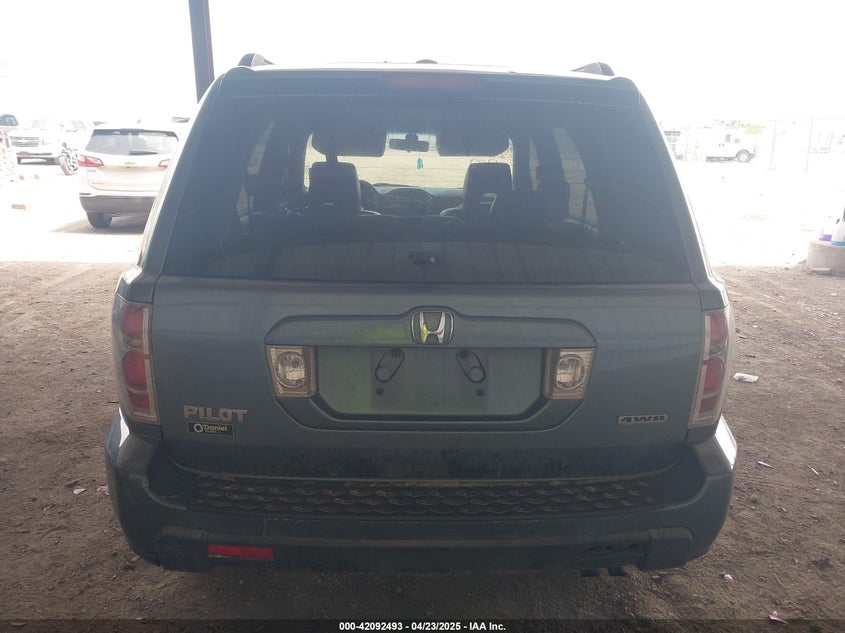 2008 Honda Pilot Ex-L VIN: 5FNYF18618B033151 Lot: 42092493