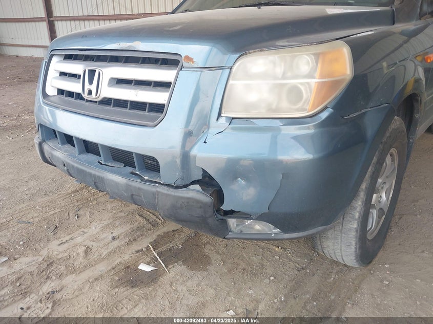 2008 Honda Pilot Ex-L VIN: 5FNYF18618B033151 Lot: 42092493