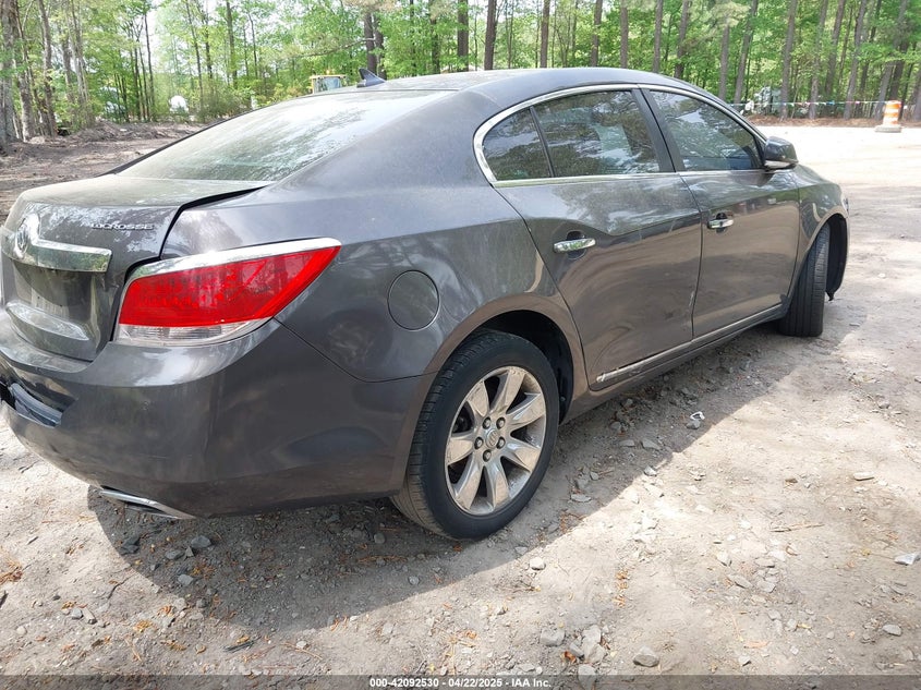 2012 BUICK LACROSSE VIN: 1G4GH5E31CF310937
