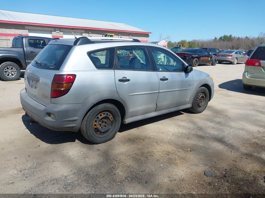 2007 PONTIAC VIBE VIN: 5Y2SL65807Z427945