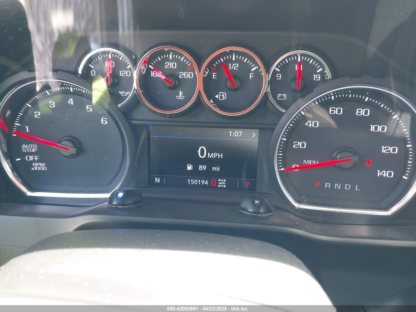 2019 CHEVROLET SILVERADO 1500 VIN: 3GCPYFED6KG182355