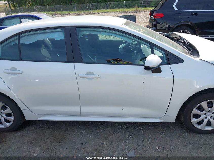 2022 Toyota Corolla Le VIN: 5YFEPMAE3NP01D071 Lot: 42092754