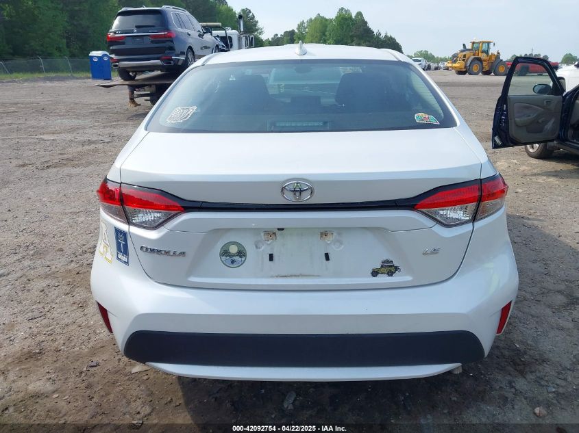 2022 Toyota Corolla Le VIN: 5YFEPMAE3NP01D071 Lot: 42092754