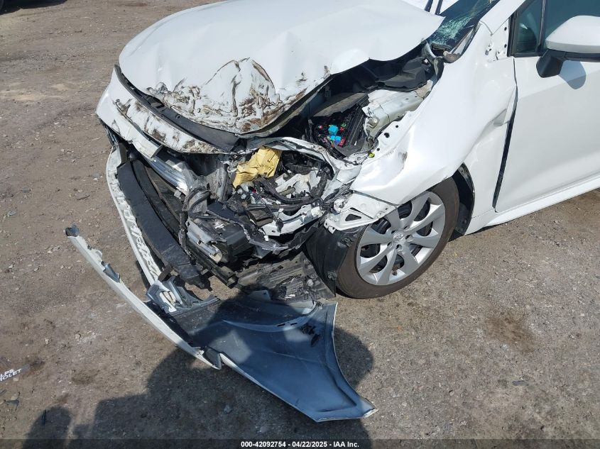 2022 Toyota Corolla Le VIN: 5YFEPMAE3NP01D071 Lot: 42092754