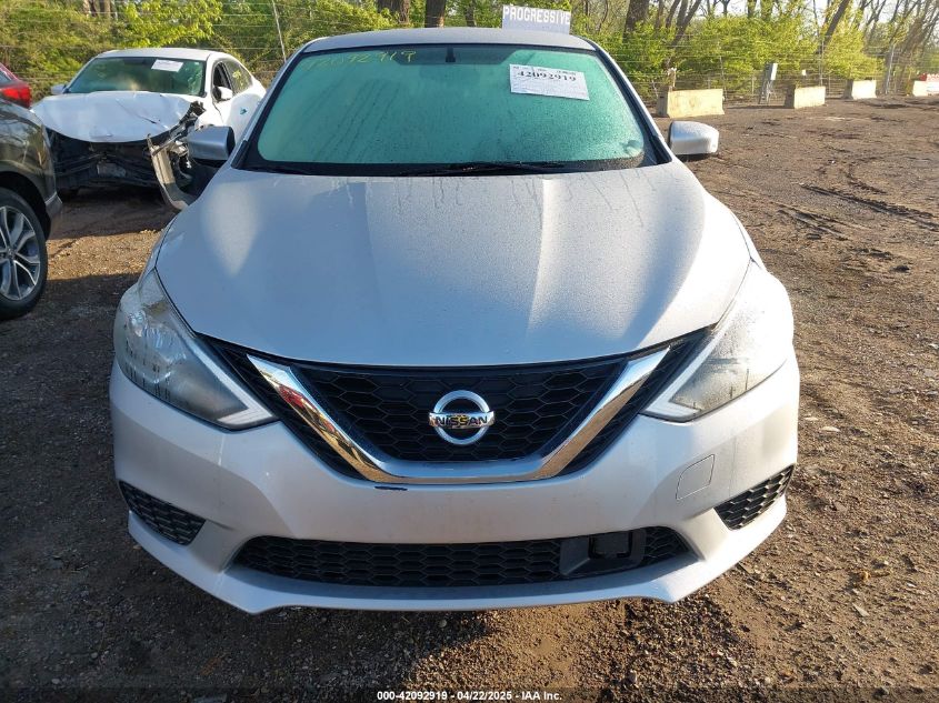 2019 Nissan Sentra Sv VIN: 3N1AB7AP7KY338283 Lot: 42092919