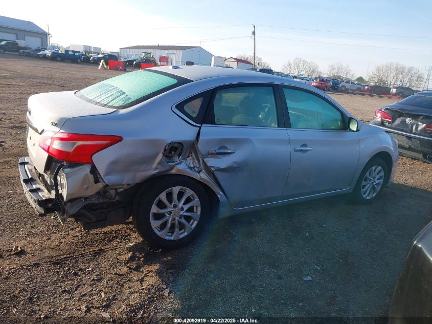 2019 Nissan Sentra Sv VIN: 3N1AB7AP7KY338283 Lot: 42092919