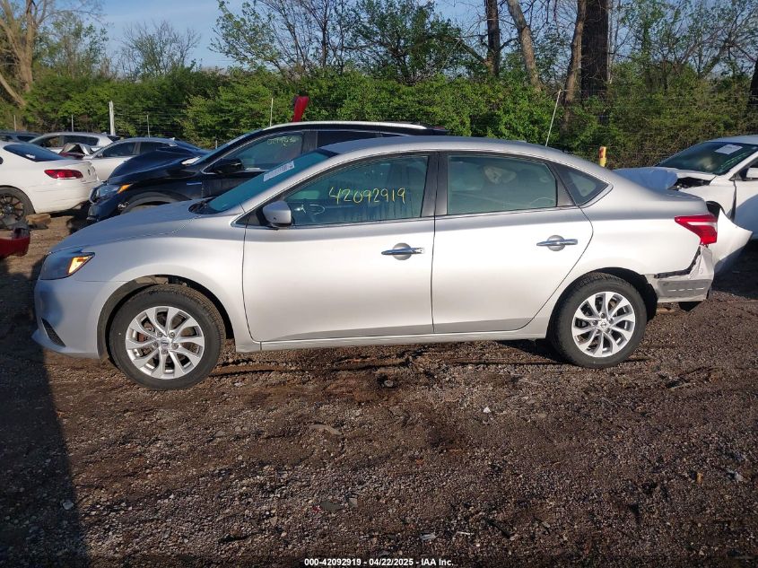 2019 Nissan Sentra Sv VIN: 3N1AB7AP7KY338283 Lot: 42092919
