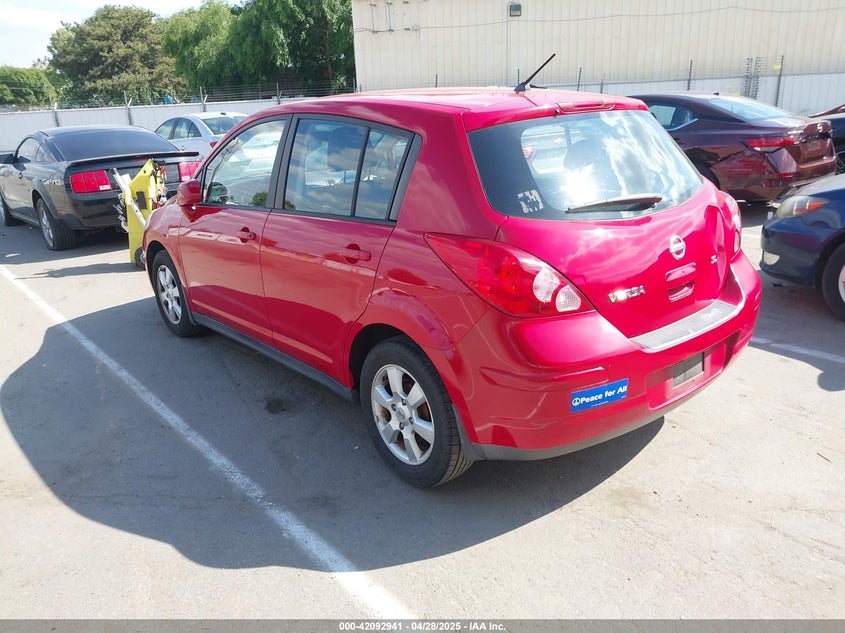 2008 NISSAN VERSA VIN: 3N1BC13EX8L374839