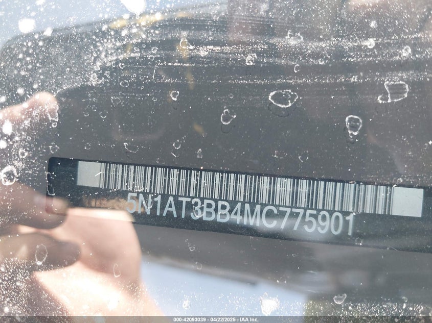 2021 NISSAN ROGUE SV INTELLIGENT AWD - 5N1AT3BB4MC775901