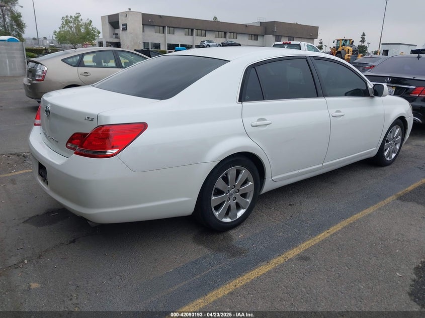 2007 TOYOTA AVALON VIN: 4T1BK36B67U245980