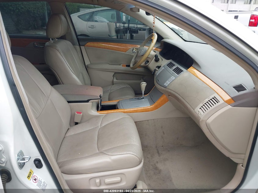 2007 TOYOTA AVALON VIN: 4T1BK36B67U245980