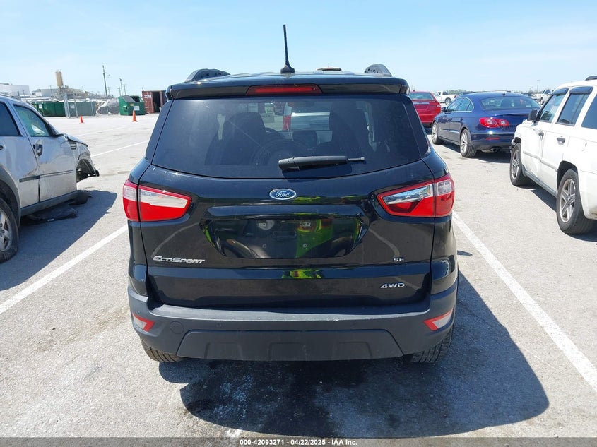 VIN MAJ6S3GL5KC256700 2019 FORD ECOSPORT SE