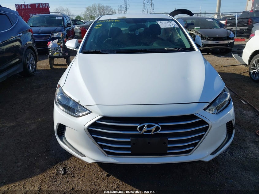 2018 HYUNDAI ELANTRA VIN: 5NPD84LF9JH228617