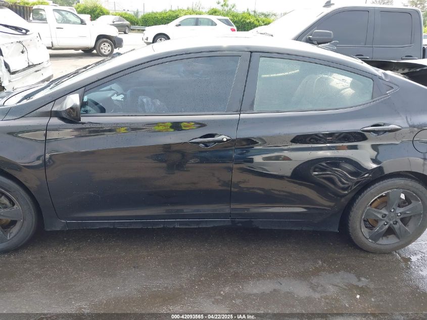 2012 Hyundai Elantra Gls (Ulsan Plant) VIN: KMHDH4AE9CU298603 Lot: 42093565