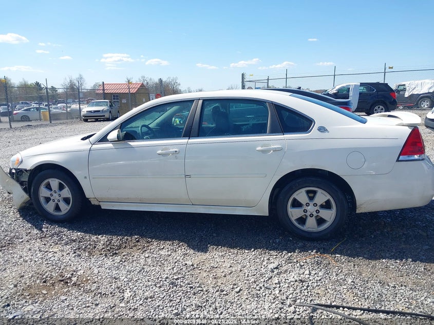 2009 CHEVROLET IMPALA VIN: 2G1WT57N991298560