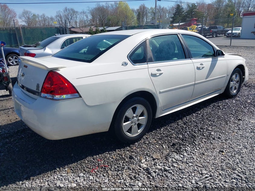 2009 CHEVROLET IMPALA VIN: 2G1WT57N991298560
