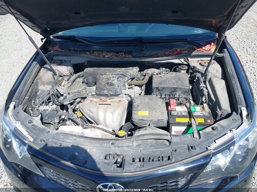 2012 TOYOTA CAMRY VIN: 4T1BF1FK6CU101896
