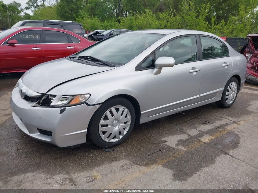 2009 HONDA CIVIC VIN: 19XFA16589E048799