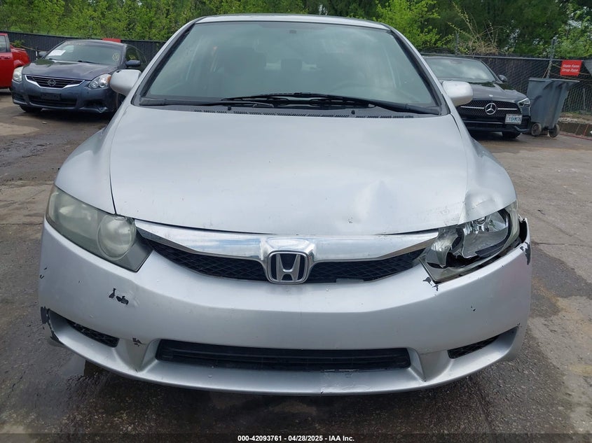 2009 HONDA CIVIC VIN: 19XFA16589E048799