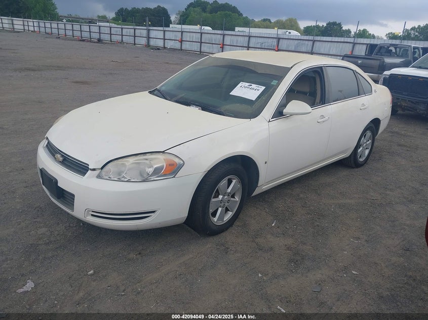 2008 CHEVROLET IMPALA VIN: 2G1WT58K089284258