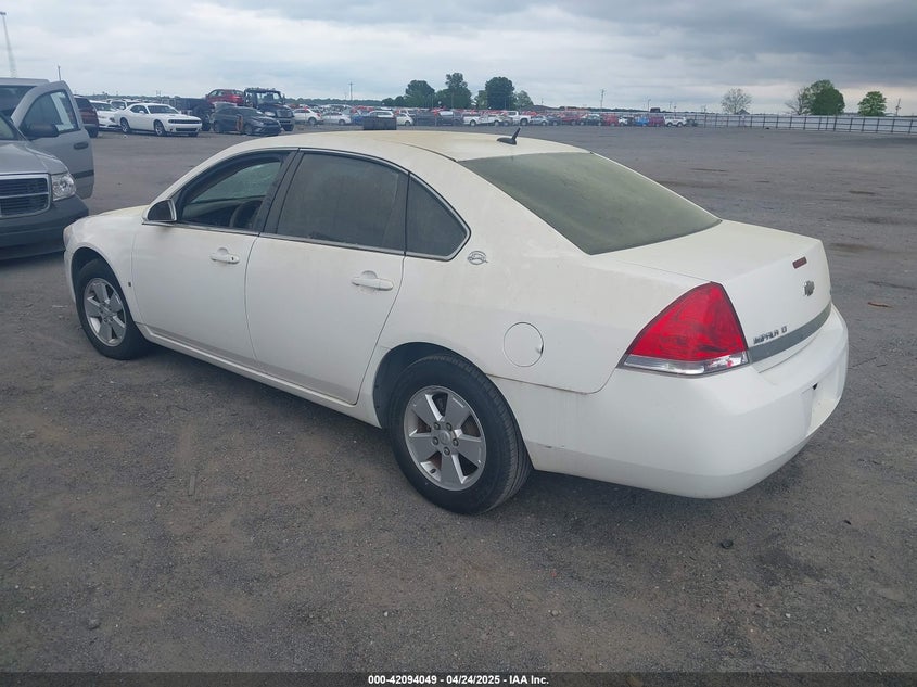 2008 CHEVROLET IMPALA VIN: 2G1WT58K089284258