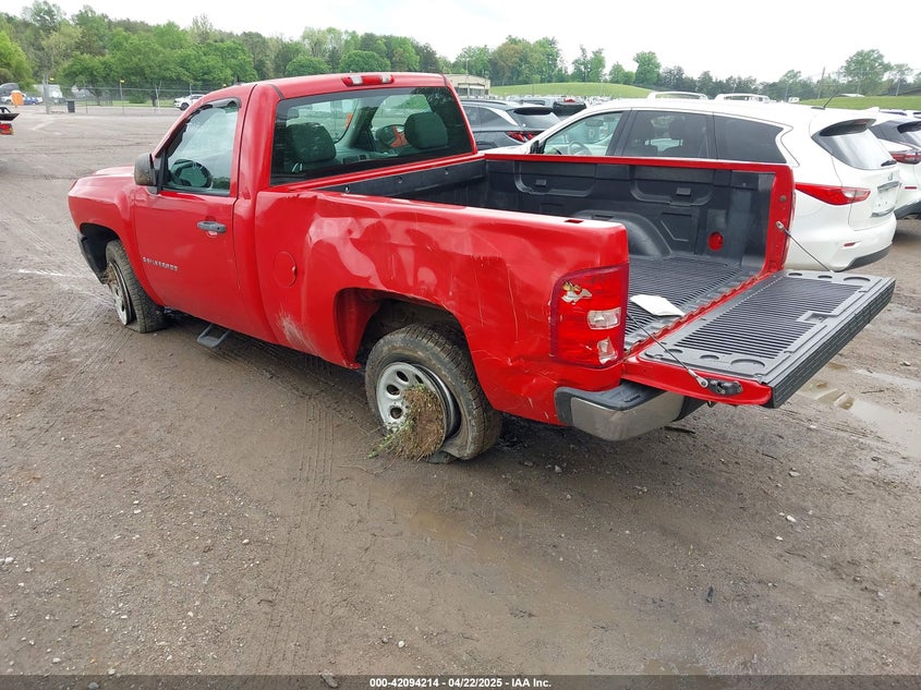 2009 CHEVROLET SILVERADO 1500 VIN: 1GCEC14X39Z156956